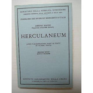 A. Maiuri: Herculaneum Ed. Libreria dello Stato [SR] A75  7,20€
