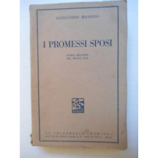 Alessandro Manzoni: I Promessi Sposi Ed. La Universale Barion [SR] ...