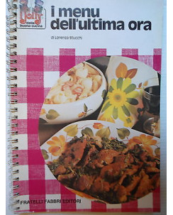 I Jolly della buona cucina I menu'dell'ultima ora [SR] A73