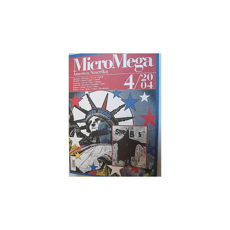 MicroMega Le ragioni della sinistra n.4 2004 Chomsky-Berman-Lieven ...