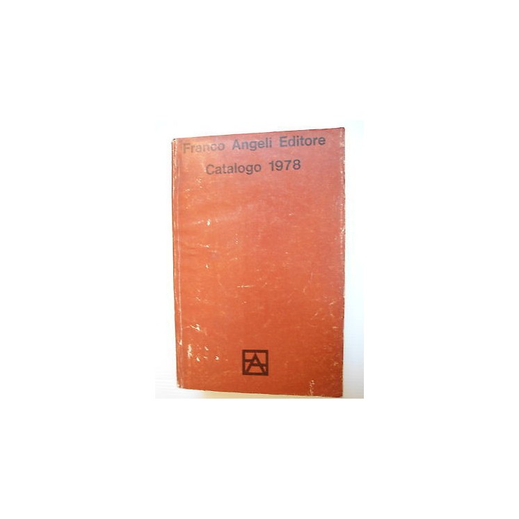 Catalogo 1978 Ed. Franco Angeli Editore [SR] A74   12,50€