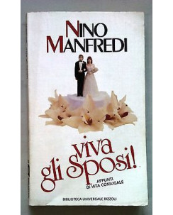 Nino Manfredi: Viva gli sposi! Appunti di vita coniugale ed. BUR 1986 A28