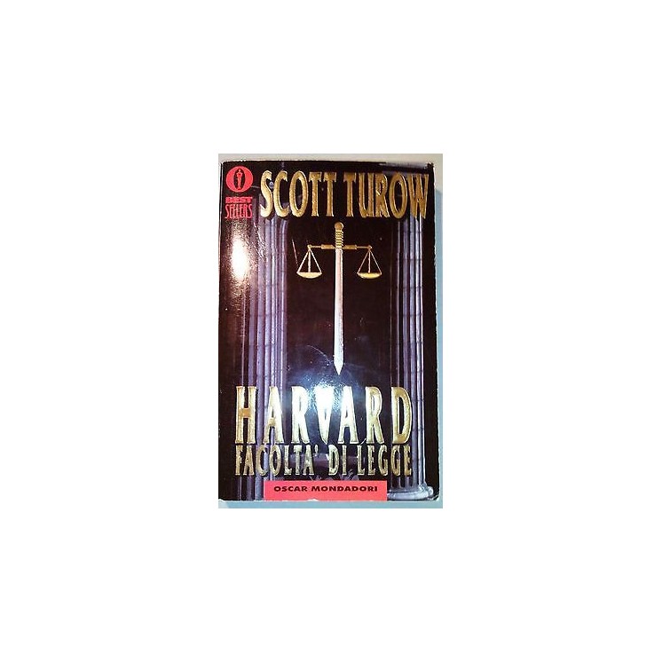 Turow: Harvard facoltà di legge ed. Oscar Mondadori A33  1,70€