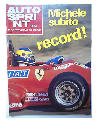 Auto Sprint   n.44  1/7 nov   1983  Ferrari-Renault-Citroen-Peugeot    [SR]