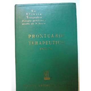 La Clinica Terapeutica Prontuario Terapeutico Ed. Grafica Di Salvi ...