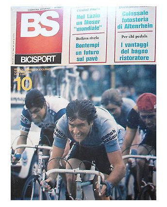 BS Bicisport   n.10  ott  1983   Poster G.Lemond-Moser-Bontempi-Saronni  [SR]