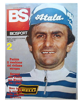 BS Bicisport   n.2  feb  1983   Poster Gavazzi-Saronni-Hinault-Moser    [SR]