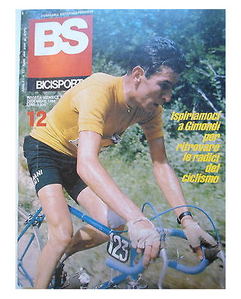 BS Bicisport  n.12  dic  1985  Gimondi-Contini-Hinault-Moser-Vanderaerden  [SR]