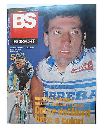 BS Bicisport  n.5  mag  1986   Poster Rabottini- Lemond-Moser-Roubaix   [SR]