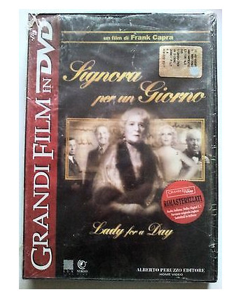 Grandi Film in DVD: Signora per un giorno * Frank Capra * DVD BLISTERATO!