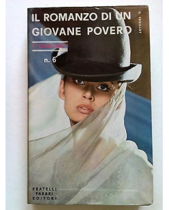 O. Feuillet: Il Romanzo di un Giovane Pov I Darling n. 6 ed. Fabbri 1968 A56