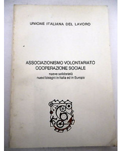 Unione Italiana Del Lavoro: Associazionismo Volontariato Coop. Sociale  A18