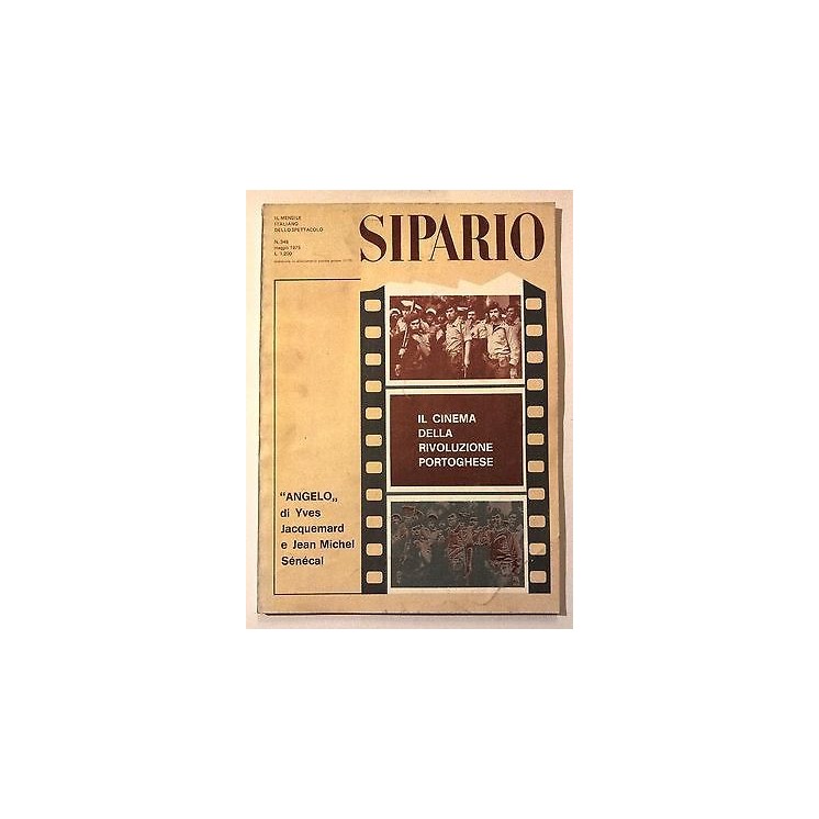 Sipario n. 348 mag.'75 'Angelo' Jacquemard Sénécal - Cinema Rivol P...