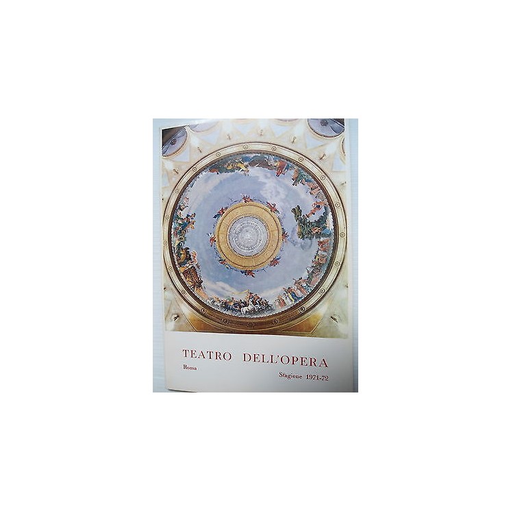 Teatro dell' Opera Roma Stag. 1971/1972 La rondine Mus. Puccini [SR...