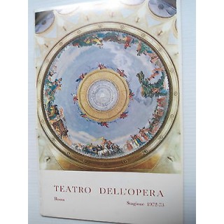 Teatro dell' Opera Roma Stag. 1972/1973 Turandot Mus. G. Puccini [S...