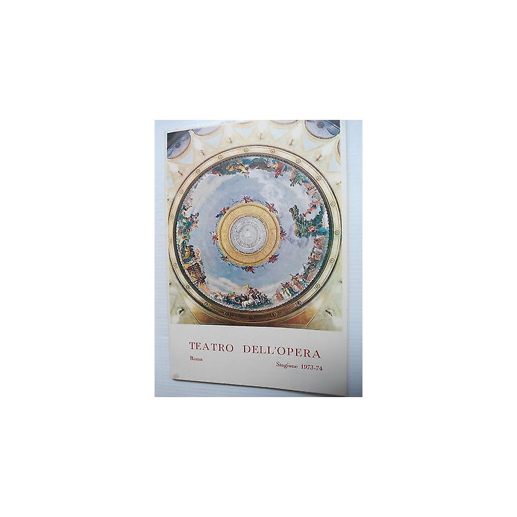 Teatro dell' Opera Roma Stag. 1973/1974 Don Carlo Mus. G. Verdi [SR... Teatro dell' Opera Roma Stag. 1973/1974 Don Carlo Mus. G. Verdi [SR...