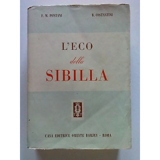 Pontiani, Costantini: L'Eco della Sibilla ed. Barjes [SR] A65  5,20€