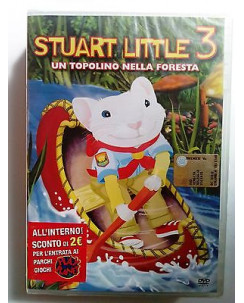 STUART LITTLE 3 - UN TOPOLINO NELLA FORESTA * DVD BLISTERATO!