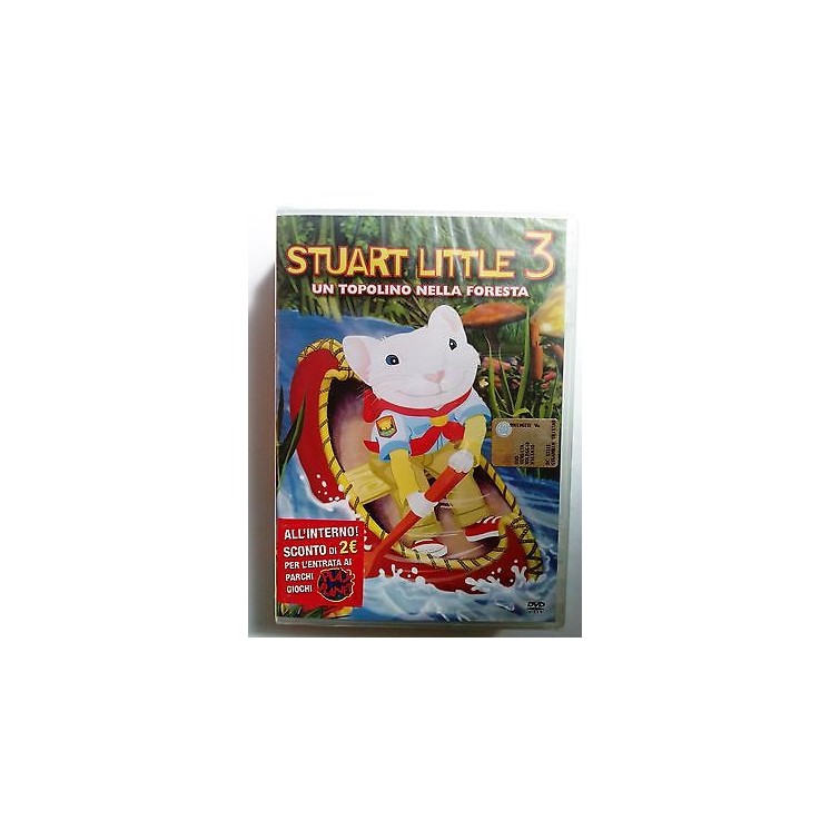 STUART LITTLE 3 - UN TOPOLINO NELLA FORESTA * DVD BLISTERATO!  4,70€