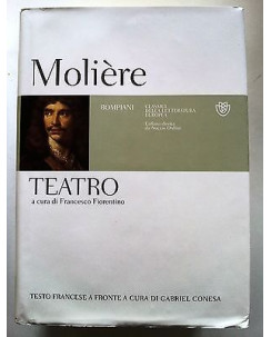 Molière: Teatro - a cura di Francesco Fiorentino *NUOVO -40%* ed. Bompiani - A05