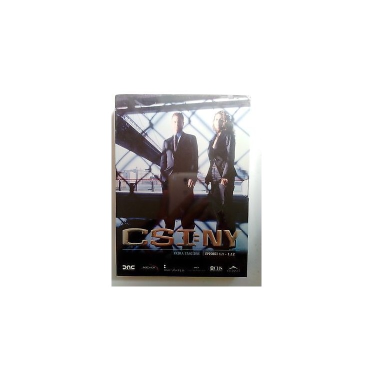 CSI: NY - PRIMA STAGIONE EP. 1.1/1.12 * COFANETTO DVD BLISTERATO!  ...