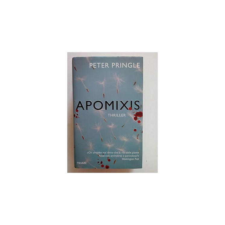 Peter Pringle: Apomixis ed. Piemme [SR] A66  5,20€
