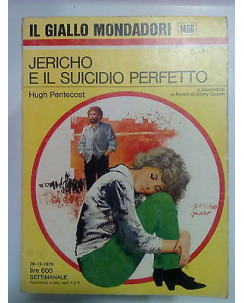 Hugh Pentecost: Jericho e il Suicidio Perfetto Giallo Mondadori A77