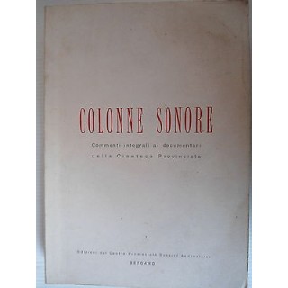 Colonne sonore Commenti Cineteca Prov. Centro Prov. Suss. Aud. [SR]...