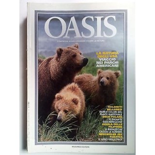 OASIS n 4 1996 PARCHI AMERICANI Conoscere, Amare, Difendere e Viver...