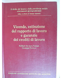 Tamajo-Ferraro:Vicende,estinzione rapp.lav garanzie crediti DeAgostini FF08 [SR]