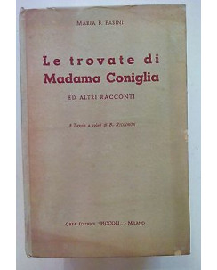 Maria B. Fasini: Le trovate di Madama Coniglia ed. Piccoli [SR] A69