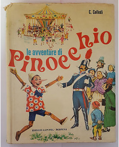 Collodi: Le avventure di Pinocchio ed. Capitol 1972 illustrazioni di BAITA FF08