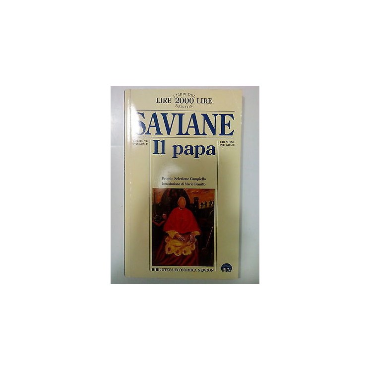 Saviane: Il Papa Ed. Integrale Newton A76  2,50€