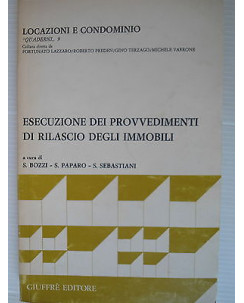 Locazioni e condominio Esecuzione provvedimenti di rilascio immobili [SR] A31