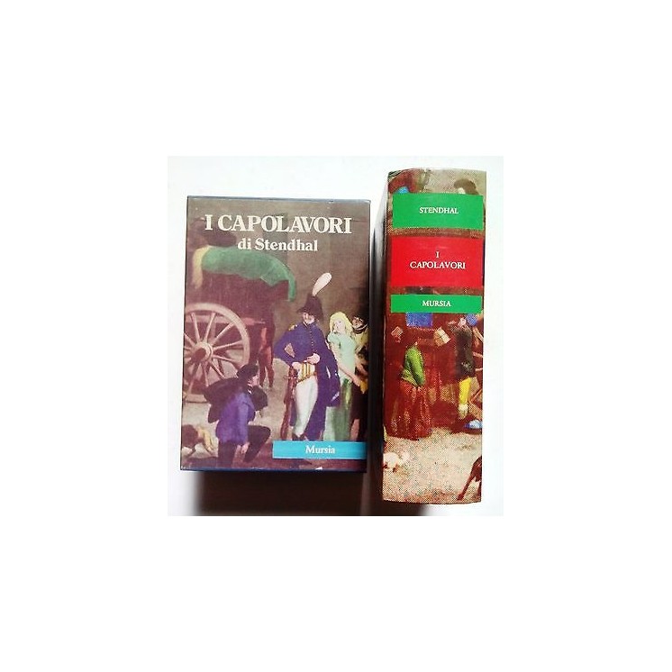 Stendhal: I Capolavori ed. con Cofanetto Mursia [SR] A71  15,20€
