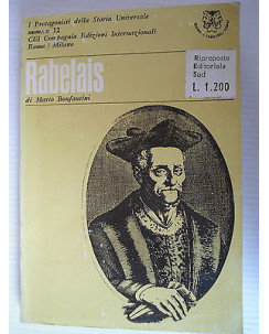 M.Bonfantini, G.Innamorati: Rabelais-Ariosto Ed. CEI [SR] A45 