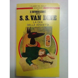 S. S. Van Dine: La Dea della Vendetta Giallo Mondadori A77  2,00€