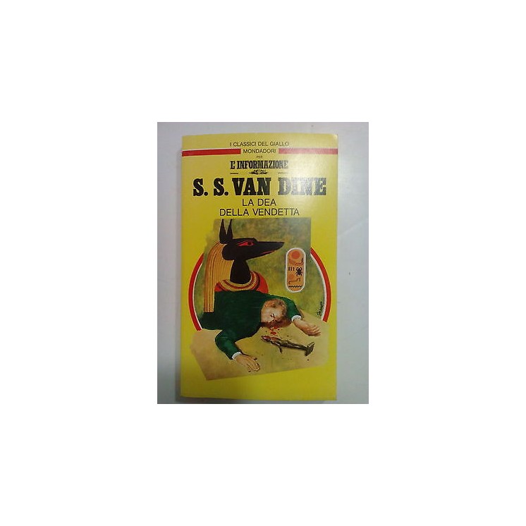 S. S. Van Dine: La Dea della Vendetta Giallo Mondadori A77  2,00€