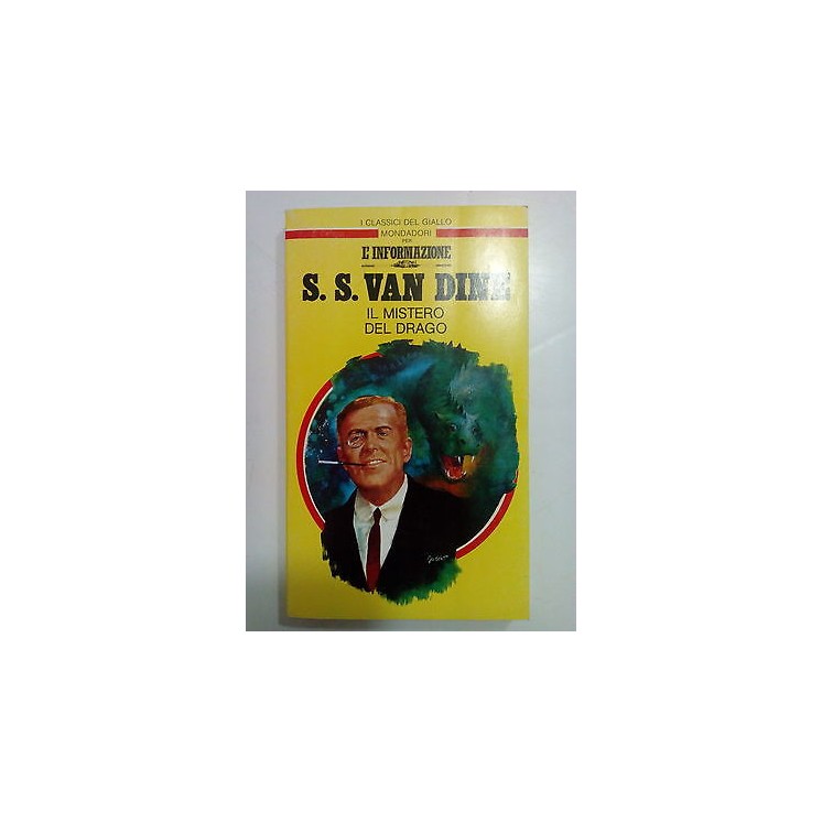S. S. Van Dine: Il Mistero del Drago Giallo Mondadori A77  2,00€