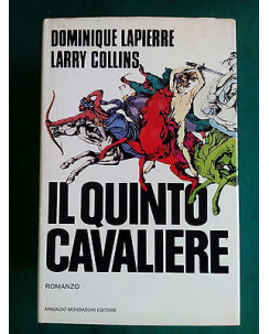 D. Lapierre, Larry Collins: Il Quinto Cavaliere DEDICA COLLINS Mondadori A80