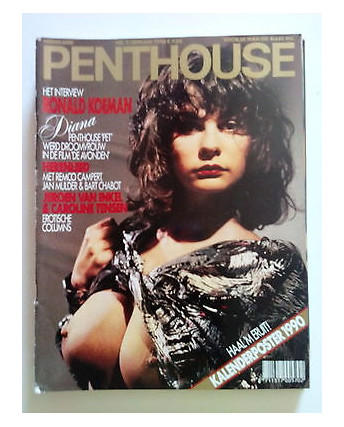 PENTHOUSE 1990 N. 1 - ED. NEDERLANDSE * DONNA EWIN - SR