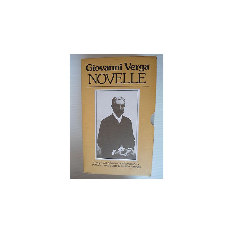 Giovanni Verga Novelle Ed.Rizzoli [SR] A39   15,20€
