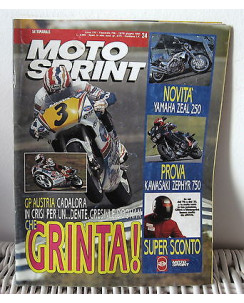 Motorsprint N. 24 Anno XVI  Yamaha Zeal 250, Kawasaki Zephyr 750 