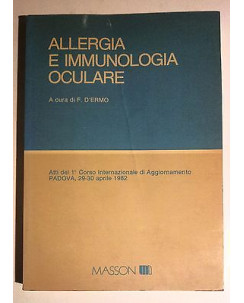 F. D'Ermo: Allergia e Immunologia Oculare Atti 1° C.so Int. Aggiornam. A23