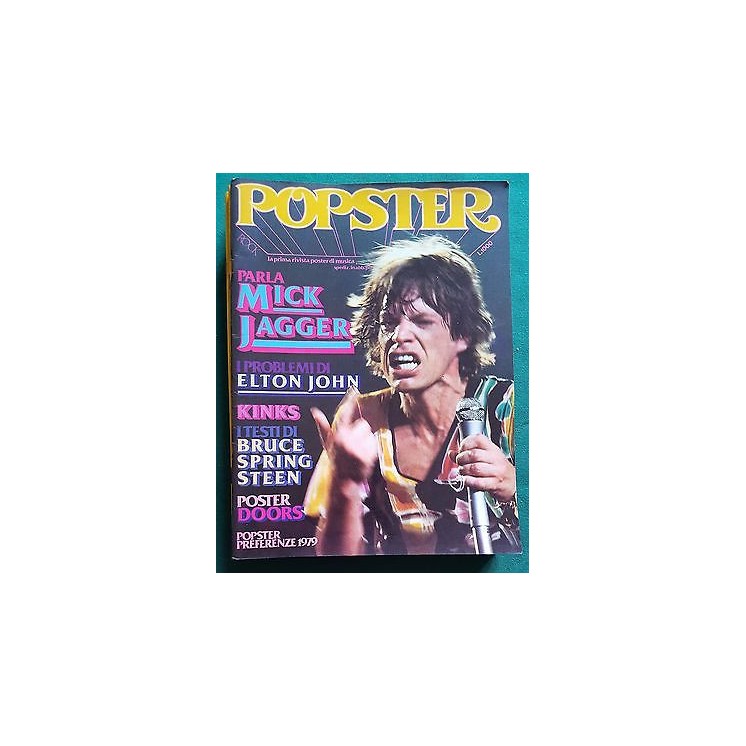 Popster n. 3/21 - Mick Jagger, Elton John, Kinks, Bruce Springsteen...