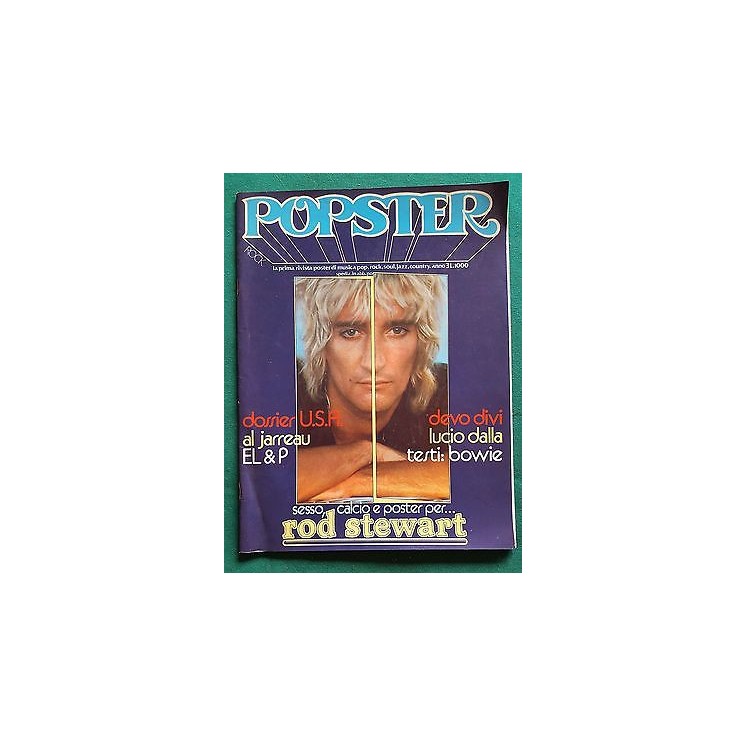 Popster n. 3/22 - Lucio Dalla, David Bowie, Rod Stewart, Sid Viciou...