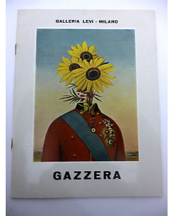 GALLERIA LEVI: Gazzera, " mostra n.16 " edizioni Levi/Passoni 1963 A85