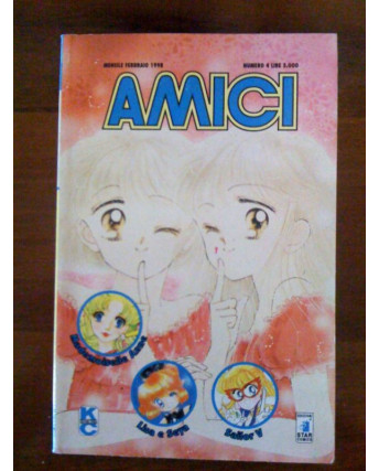 Amici (Madamoiselle Anne, Sailor V, Lisa e Seya)  N.  4 Ed. Star Comics