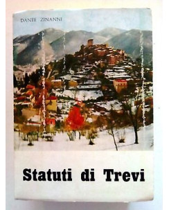 Dante Zinanni: Statuti di Trevi FOTOGRAFICO A05 [SR]