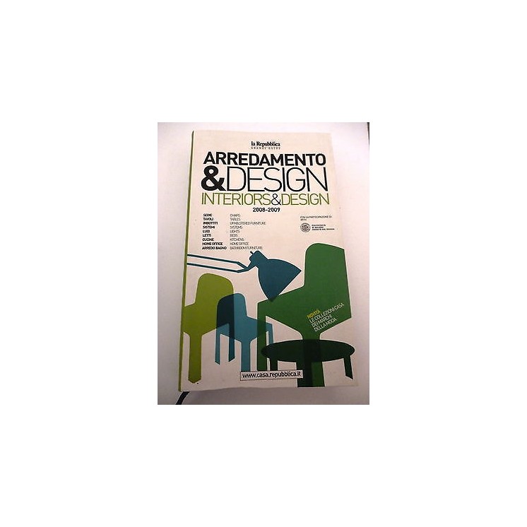 GRANDI GUIDE DI REPUBBLICA: Arredamento & design 2008-2009," SUPPLE...